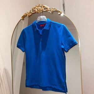 Hugo Boss Men’s Slim Fit Blue Polo Shirt
